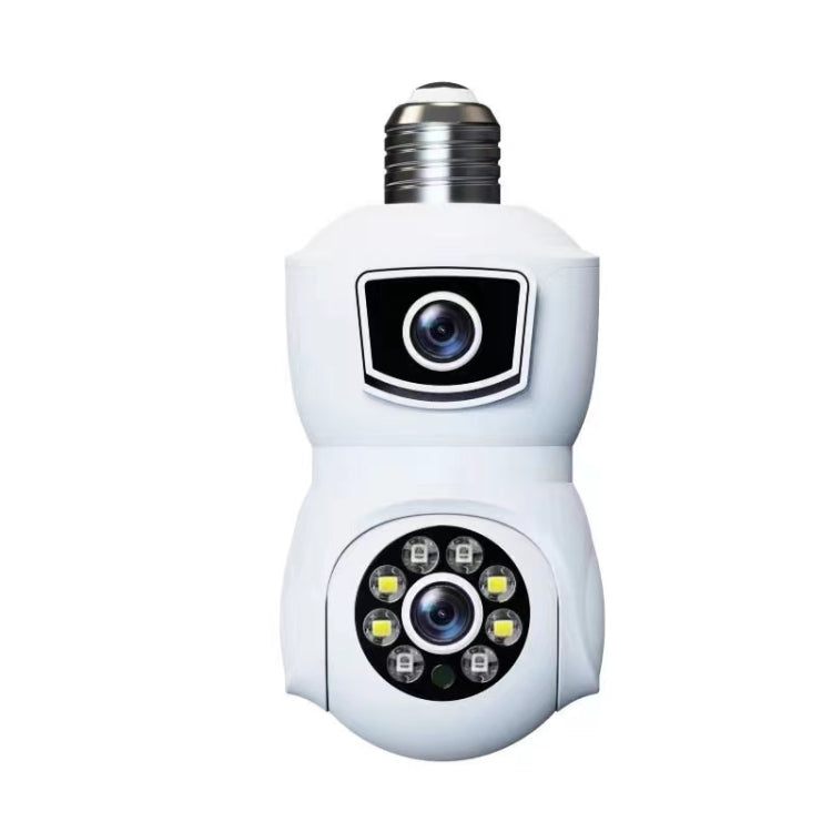 DP41 Bulb-type Dual-lens Motion Tracking Smart Camera Supports Voice Intercom, DP41 (White), DP41 (Black) DP41 Bulb-type Dual-lens Motion Tracking Smart Camera Supports Voice Intercom, DP41 (White), DP41 (Black)